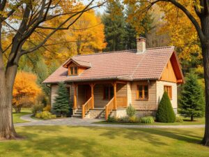 Проекты домов из клееного бруса с зимним садом