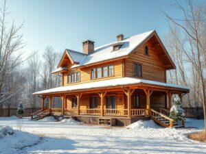 Эстетика клееного бруса: благородный внешний вид без отделки