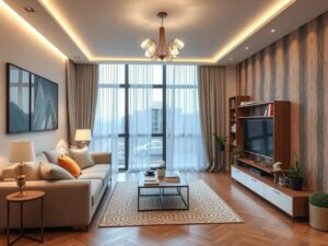 Гардеробная комната как обязательный элемент загородного дома