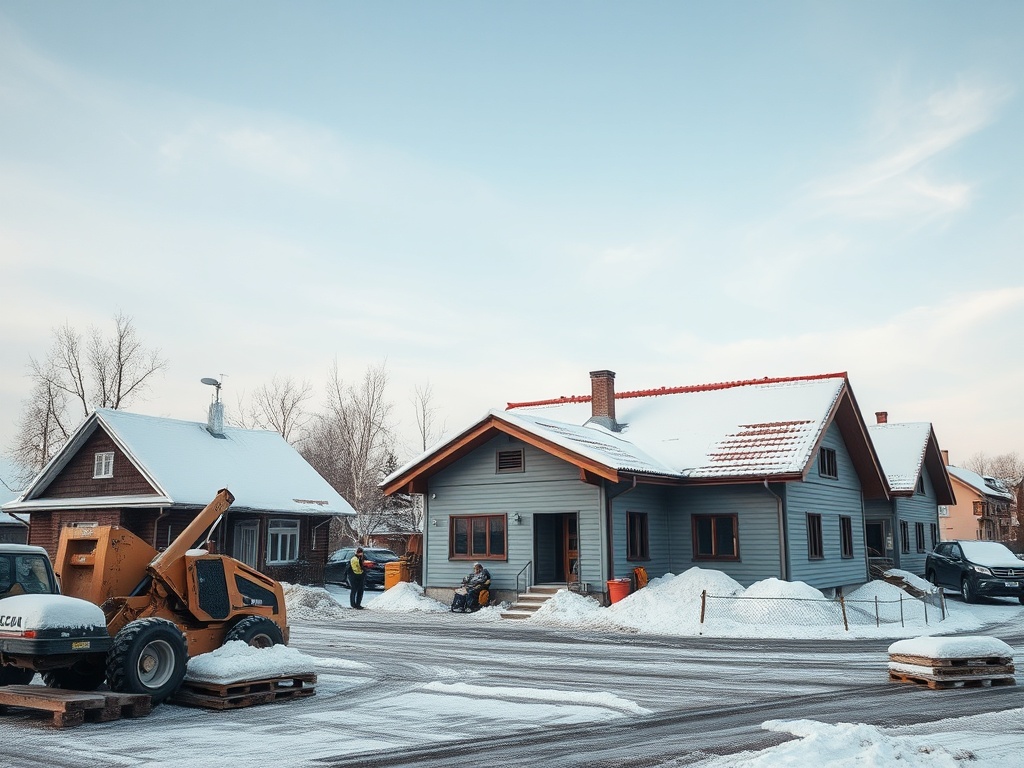 Строительство домов из клееного бруса зимой: современные возможности Строительство домов из клееного бруса зимой: современные возможности